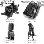 Anchor 300390 Engine Mount Kit - view 3