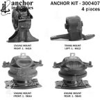 Anchor 300407 Engine Mount Kit - view 4