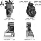 Anchor 300435 Engine Mount Kit - view 2