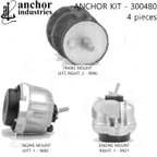 Anchor 300480 Engine Mount Kit - view 3