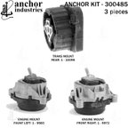 Anchor 300485 Engine Mount Kit - view 2