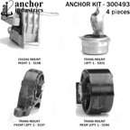 Anchor 300493 Engine Mount Kit - view 3