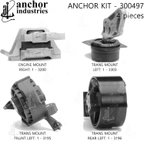 Anchor 300497 Engine Mount Kit - view 3