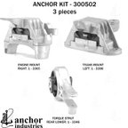 Anchor 300502 Engine Mount Kit - view 3