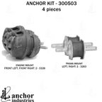 Anchor 300503 Engine Mount Kit - view 1