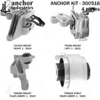 Anchor 300516 Engine Mount Kit - view 2
