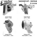 Anchor 300516 Engine Mount Kit - view 3