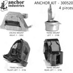 Anchor 300520 Engine Mount Kit - view 2