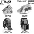 Anchor 300545 Engine Mount Kit - view 2