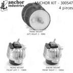 Anchor 300547 Engine Mount Kit - view 3