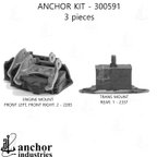 Anchor 300591 Engine Mount Kit - view 1