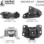 Anchor 300604 Engine Mount Kit - view 1