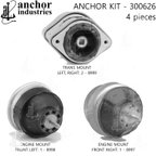 Anchor 300626 Engine Mount Kit - view 1