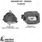 Anchor 300631 Engine Mount Kit - view 1
