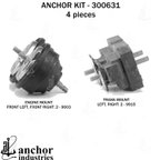 Anchor 300631 Engine Mount Kit - view 2