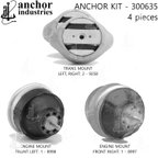 Anchor 300635 Engine Mount Kit - view 1