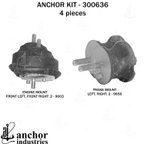 Anchor 300636 Engine Mount Kit - view 1