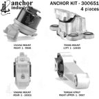 Anchor 300651 Engine Mount Kit - view 3