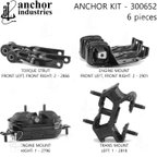 Anchor 300652 Engine Mount Kit - view 1