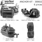 Anchor 300652 Engine Mount Kit - view 3