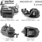 Anchor 300656 Engine Mount Kit - view 3