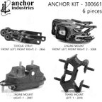 Anchor 300661 Engine Mount Kit - view 1