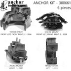 Anchor 300661 Engine Mount Kit - view 2