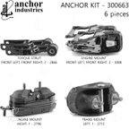 Anchor 300663 Engine Mount Kit - view 4