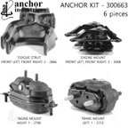 Anchor 300663 Engine Mount Kit - view 2