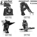 Anchor 300684 Engine Mount Kit - view 1