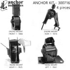 Anchor 300716 Engine Mount Kit - view 3