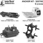Anchor 300740 Engine Mount Kit - view 1