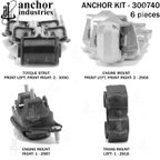 Anchor 300740 Engine Mount Kit - view 3