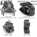 Anchor 300741 Engine Mount Kit - view 2