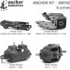 Anchor 300742 Engine Mount Kit - view 1