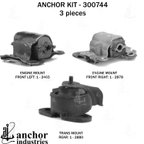 Anchor 300744 Engine Mount Kit - view 1