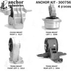 Anchor 300756 Engine Mount Kit - view 2
