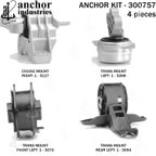 Anchor 300757 Engine Mount Kit - view 2