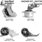 Anchor 300759 Engine Mount Kit - view 4