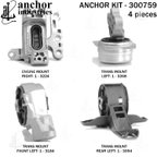 Anchor 300759 Engine Mount Kit - view 2