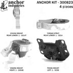 Anchor 300823 Engine Mount Kit - view 3