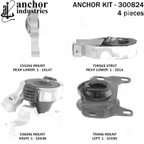 Anchor 300824 Engine Mount Kit - view 3