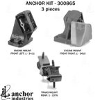 Anchor 300865 Engine Mount Kit - view 3