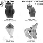 Anchor 300905 Engine Mount Kit - view 2