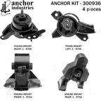 Anchor 300936 Engine Mount Kit - view 1