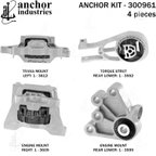 Anchor 300961 Engine Mount Kit - view 1