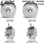 Anchor 301000 Engine Mount Kit - view 2