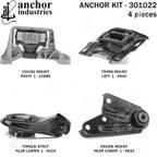 Anchor 301022 Engine Mount Kit - view 1