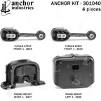 Anchor 301040 Engine Mount Kit - view 4