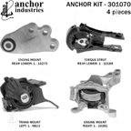 Anchor 301070 Engine Mount Kit - view 4